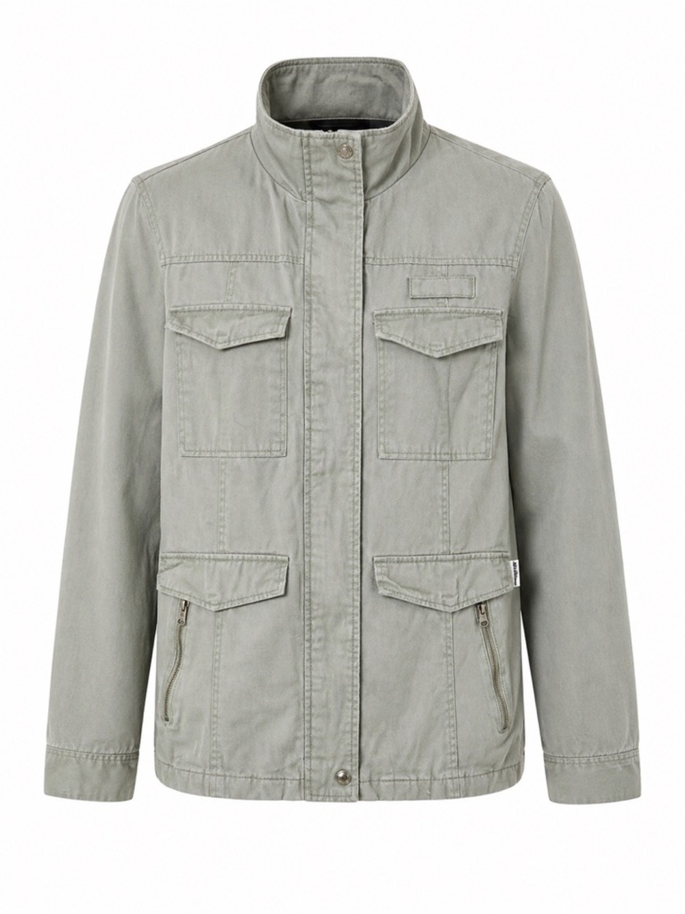 Sam Edelman Utility Field Jacket Womens Small Sage Green Military